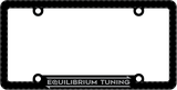 EQT License Plate Frame - Equilibrium Tuning, Inc.