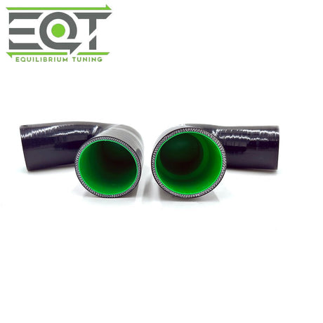 EQT MQB 2.5" Discharge Pipe + Turbo Muffler Delete - Equilibrium Tuning, Inc.