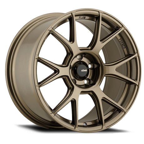 Konig 18" Ampliform 5X114.3 Wheel - Gloss Bronze - Equilibrium Tuning, Inc.