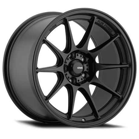 Konig 18" Dekagram 5X112 Wheel - Semi-Matte Black - Equilibrium Tuning, Inc.