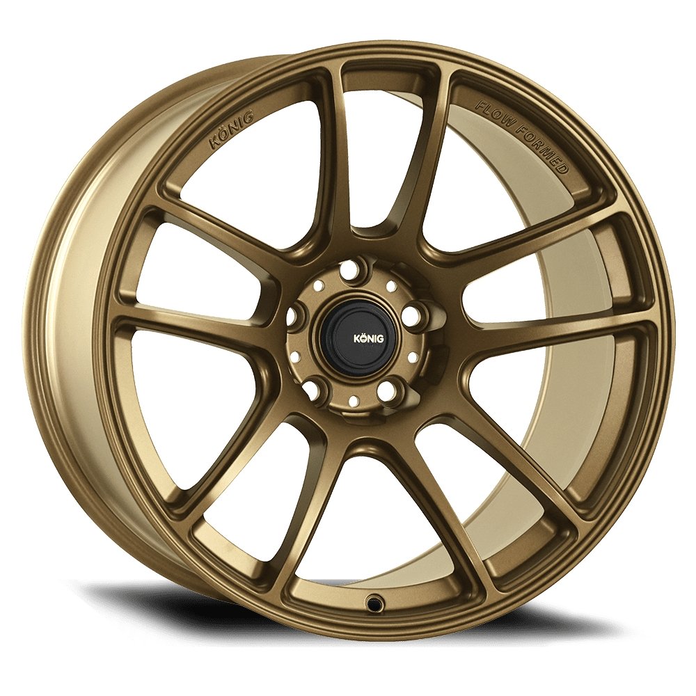 Konig 18" Heliogram 5X112 Wheel - Matte Bronze - Equilibrium Tuning, Inc.