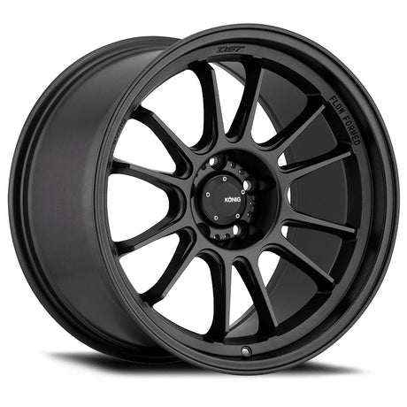 Konig 18" Hypergram 5X112 Wheel - Matte Black - Equilibrium Tuning, Inc.