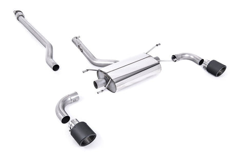 Milltek Secondary Cat-Back Exhaust System - GR86 2.4 Litre - Equilibrium Tuning, Inc.